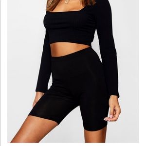 Black Biker shorts